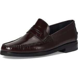 Florsheim Mens Berkley Flex Penny Loafer US 9.5 EEE EU 42.5 Burgundy Leather NIB